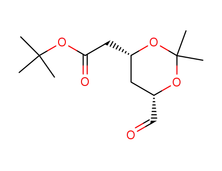 tert-butyl 2-[(4R,6S)-6-formyl-2,2-dimethyl-1,3-dioxan-4-yl]acetate