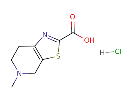 5-methyl-4,5,6,7-tetrahydro[1,3]thiazolo[5,4-c]pyridine-2-carboxylic acid hydrochloric acid salt