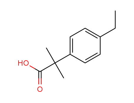 2-(4-ethylphenyl)-2-methyl-propanoic acid