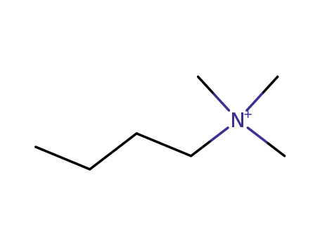 N,N,N-trimethylbutylamine ion
