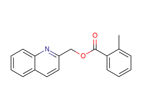 2-Methyl-benzoic acid quinolin-2-ylmethyl ester
